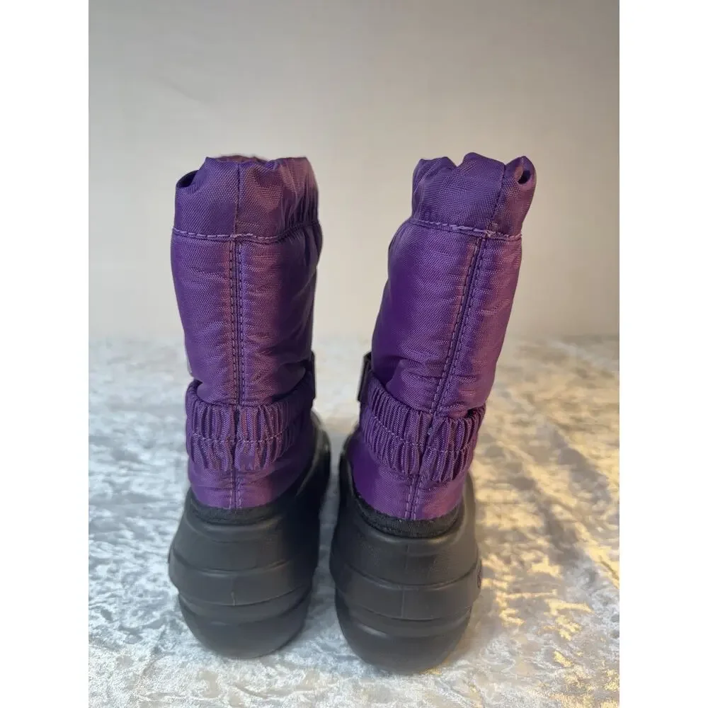 Sorel Disney Frozen‎ 2 Anna Snow Boots Girls US 12 Purple Waterproof NWT
